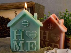 Molde silicona casita HOME 